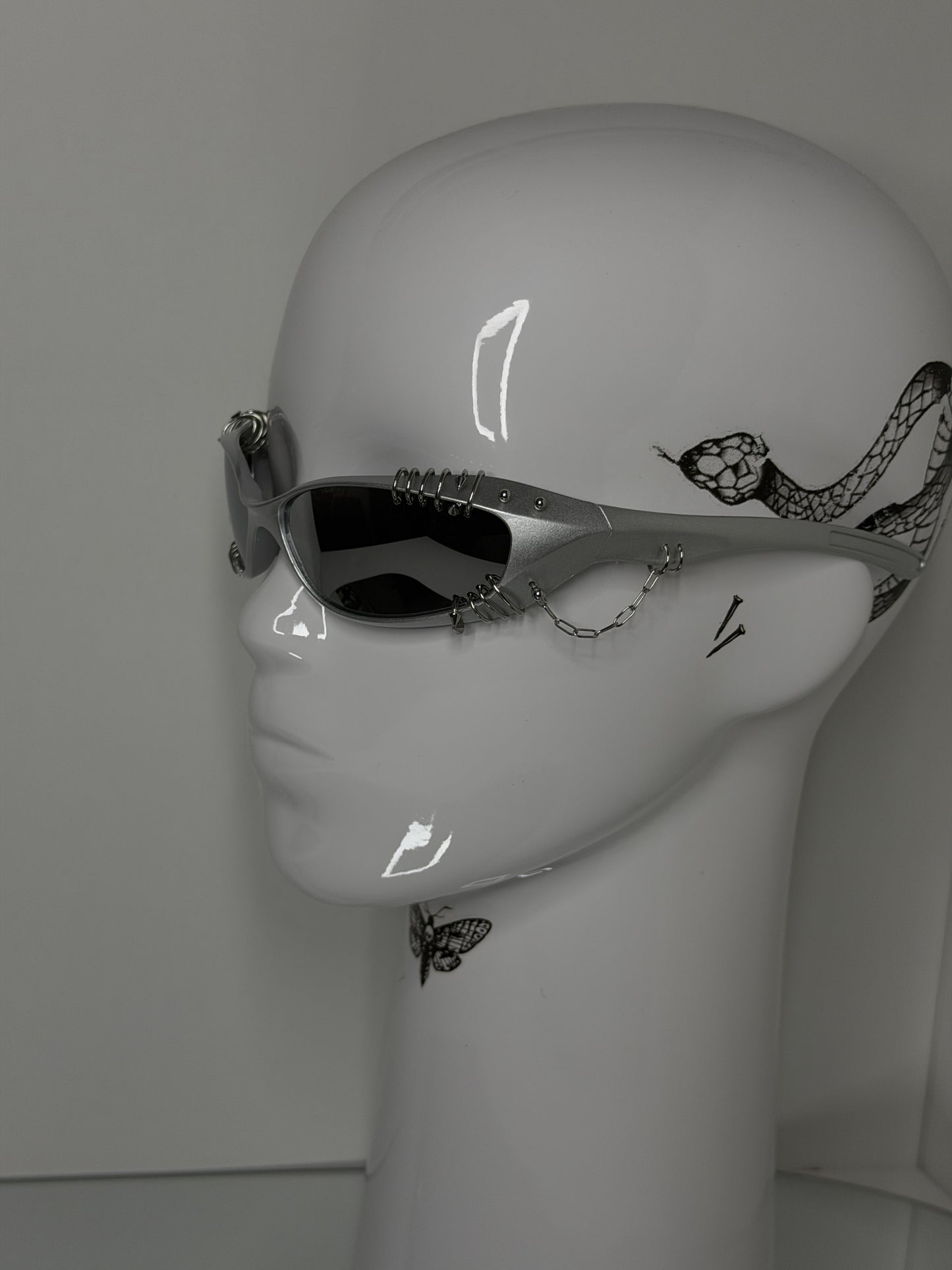 MIRRORED RAVER SILVER