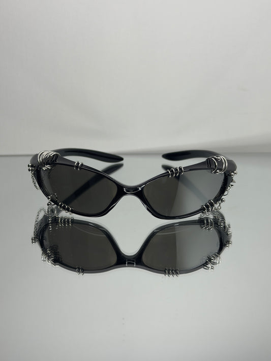 MIRRORED PIERCED RAVER