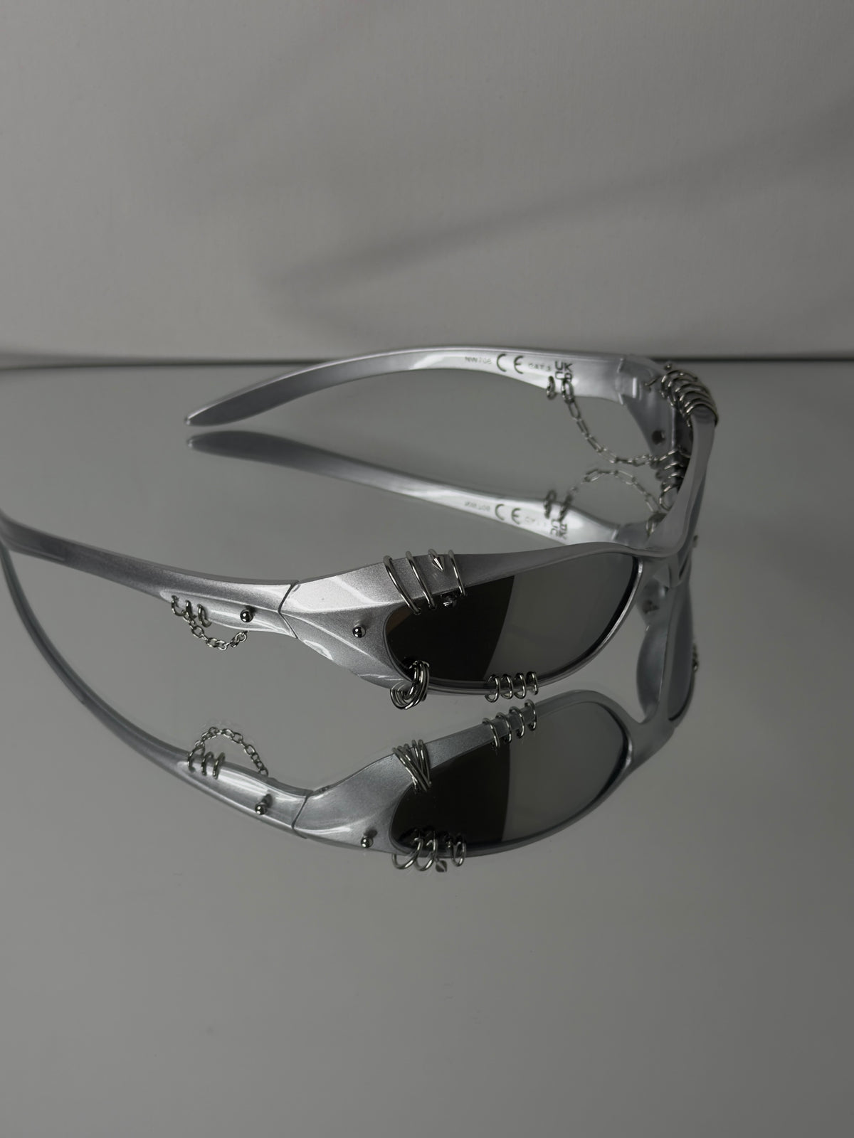 MIRRORED RAVER SILVER