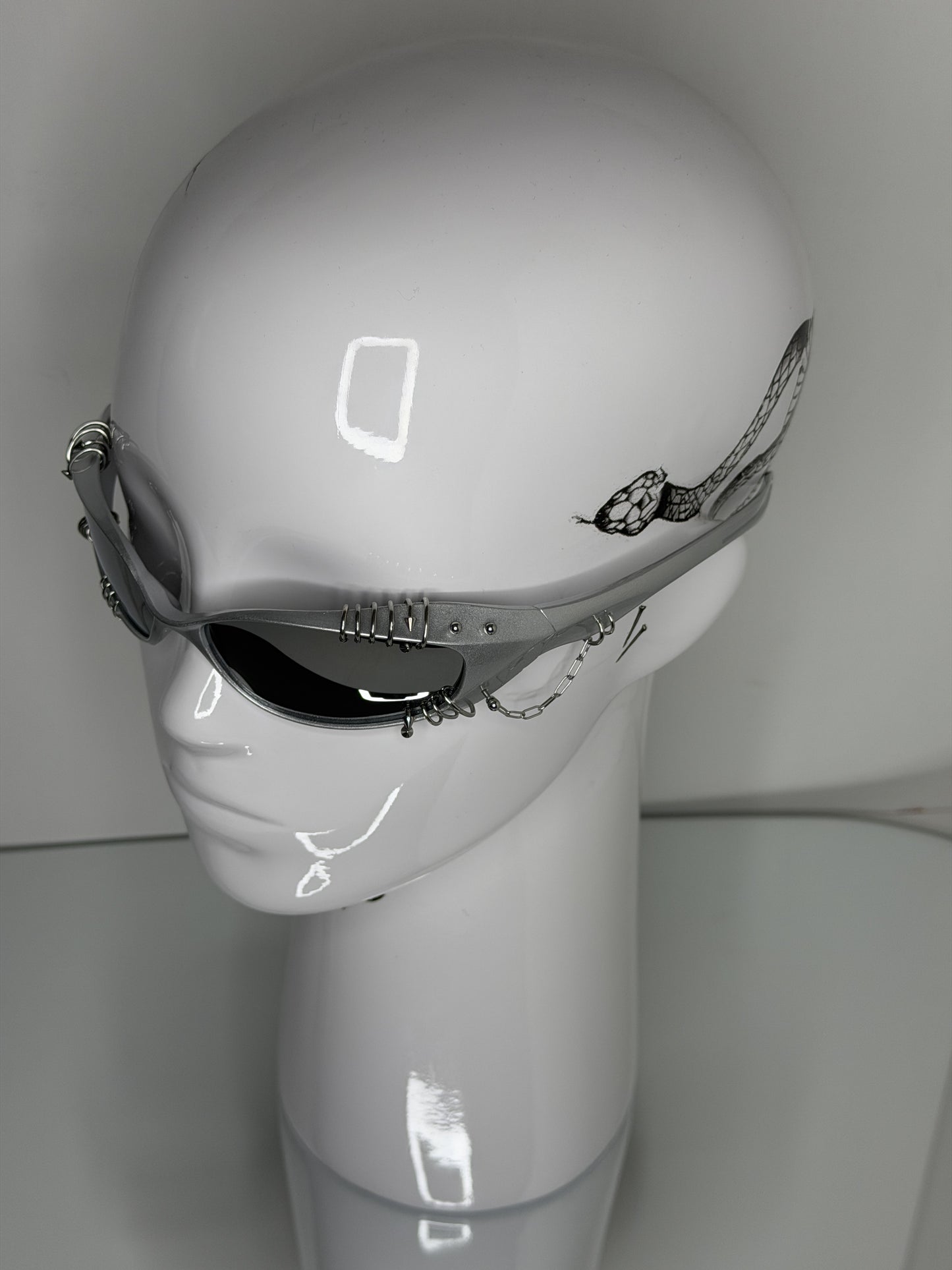 MIRRORED RAVER SILVER