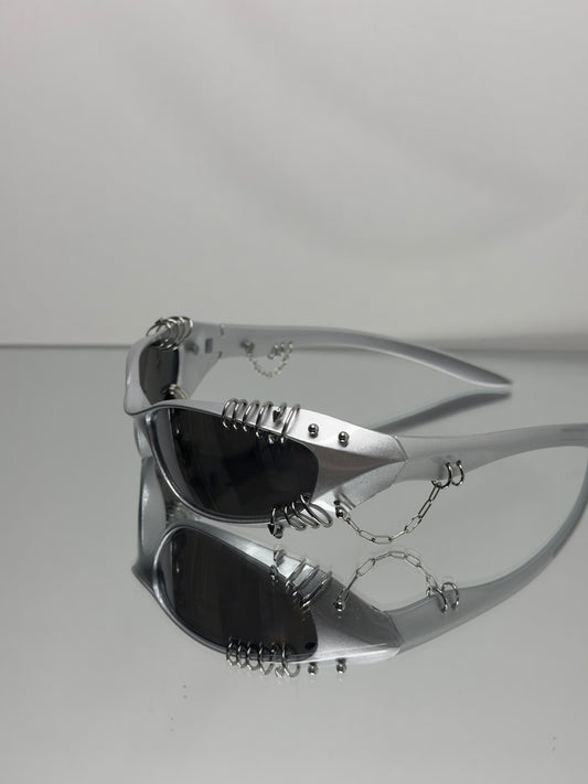 MIRRORED RAVER SILVER